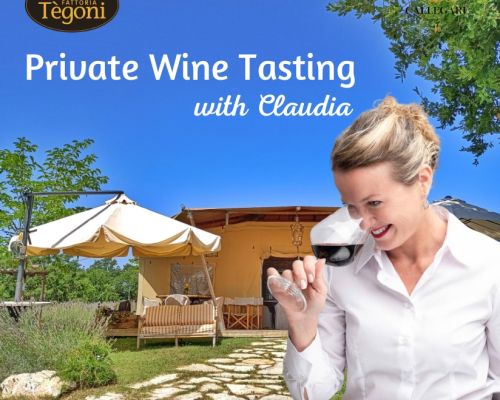 PRIVATE WINE TASTING WITH CLAUDIA CALLEGARI - Activities - Fattoria Tègoni